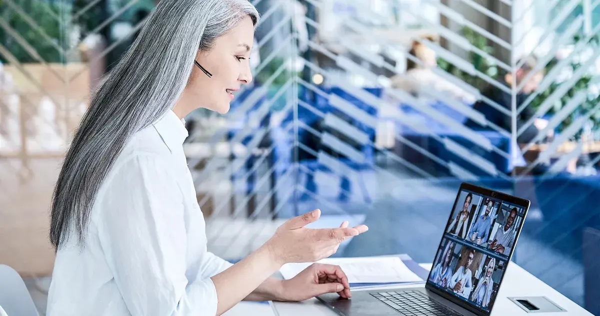 Geschäftliche Telefonie am modernen Arbeitsplatz