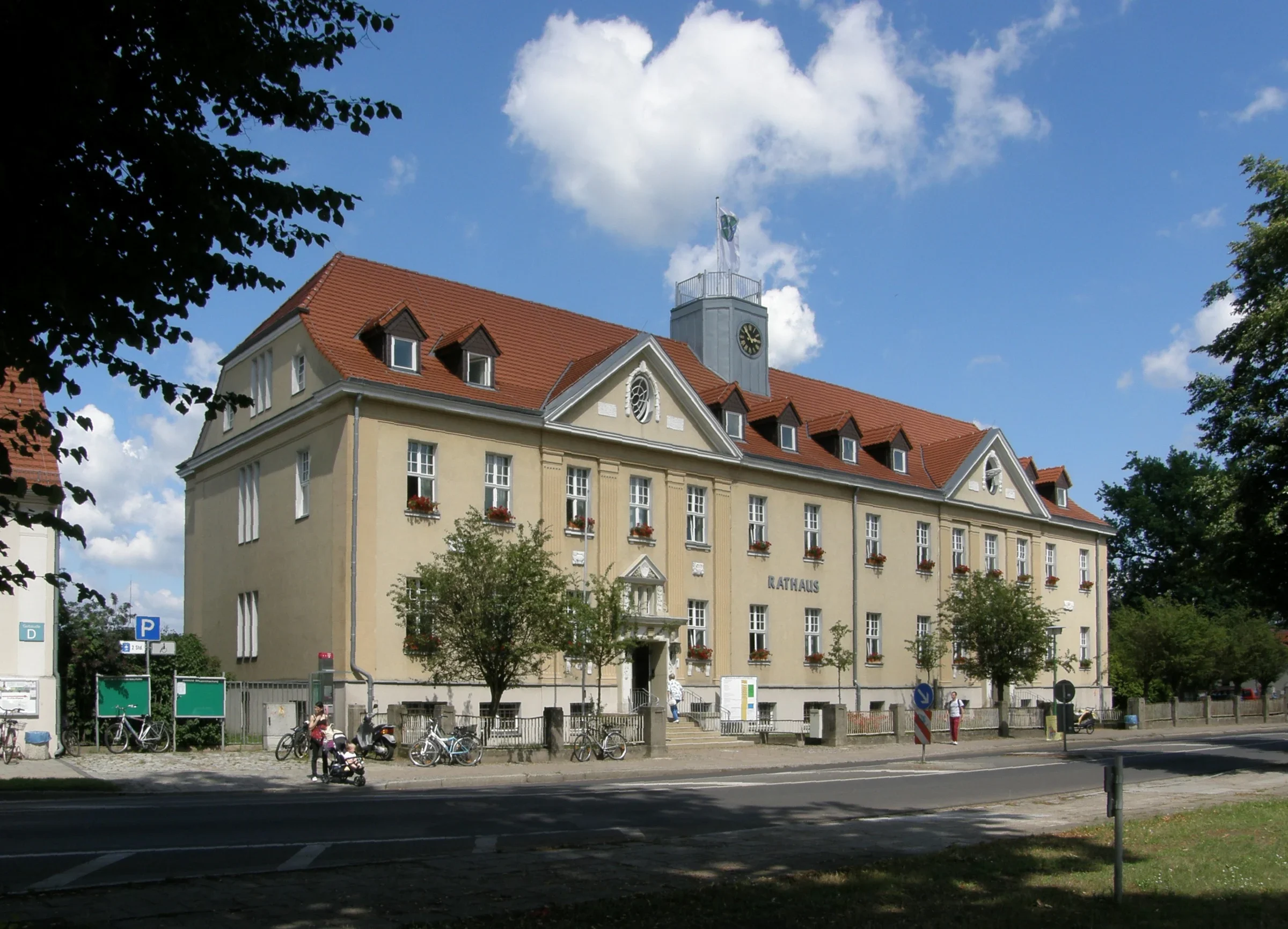 Rathaus Falkensee an der Falkenhagener Straße