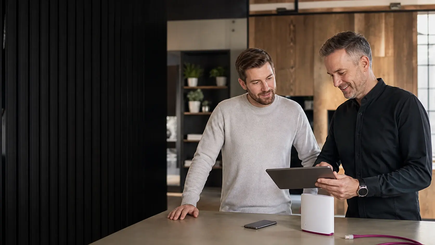Persönliche BRANDT Beratung zu Mobilfunk, Glasfaser und vernetzter Technik